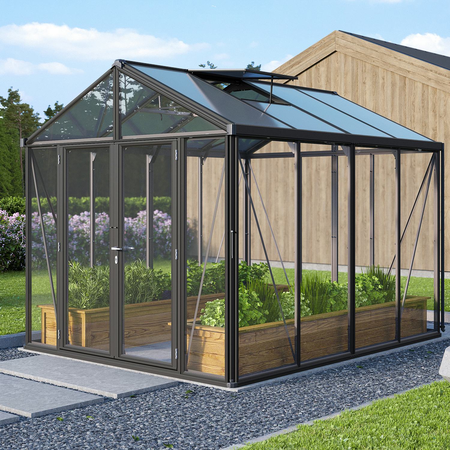 Växthus Vitavia Poseidon 8,1 kvm