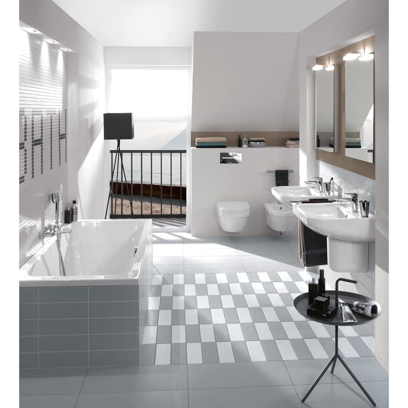 Spolknapp Villeroy & Boch ViConnect 300S Plast