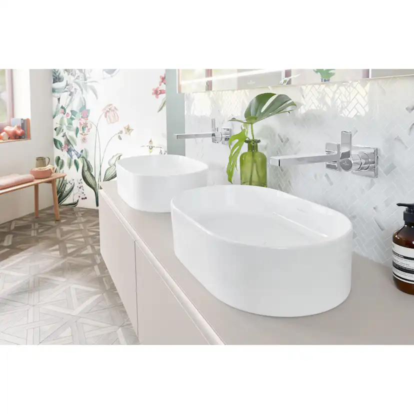 Tvättställsskåp Villeroy & Boch Legato Kompakt 1600 med 2 Lådor för Två Ytmonterade Tvättställ från Övriga V&B Serier