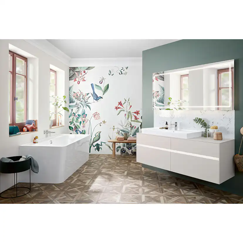 Badrumsspegel Villeroy & Boch Finion med Belysning