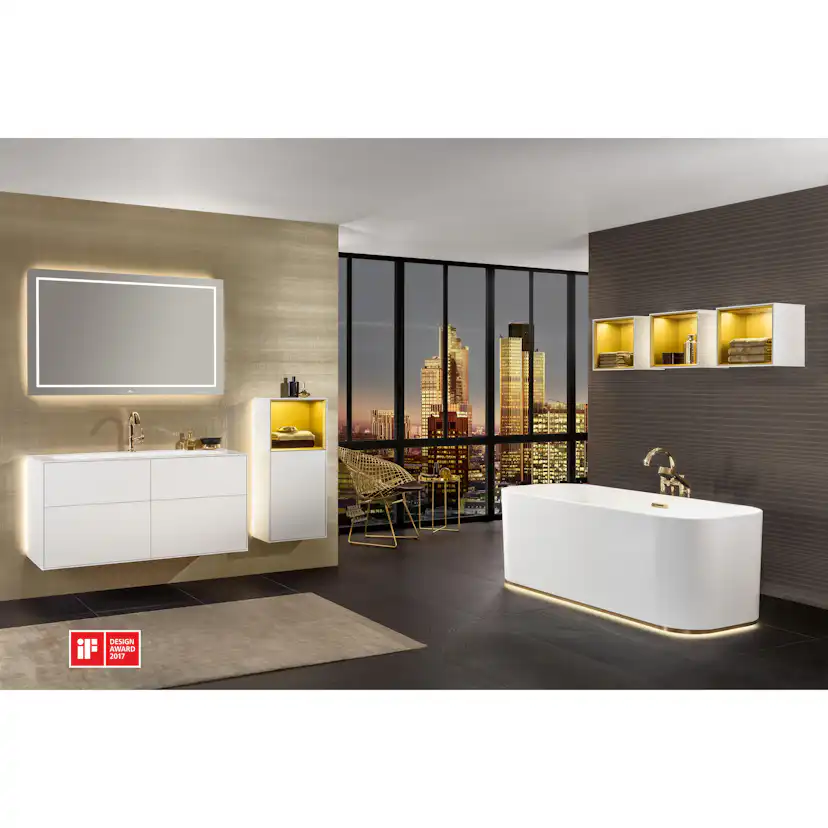 Badrumshylla Villeroy & Boch Finion 42 cm med Belysning