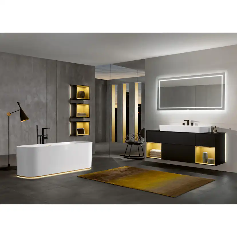 Badrumshylla Villeroy & Boch Finion 42 cm med Belysning