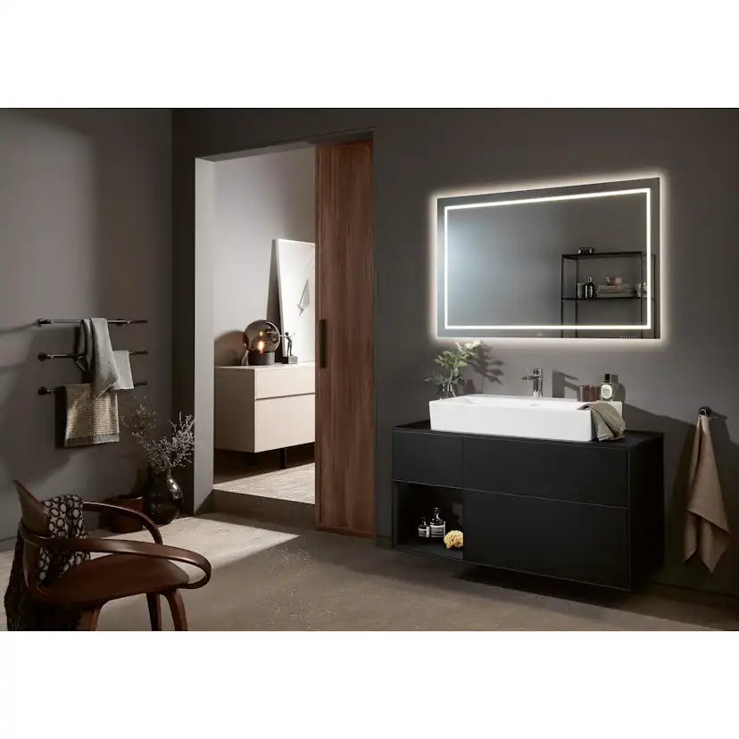 Badrumsspegel Villeroy & Boch Finion med Belysning