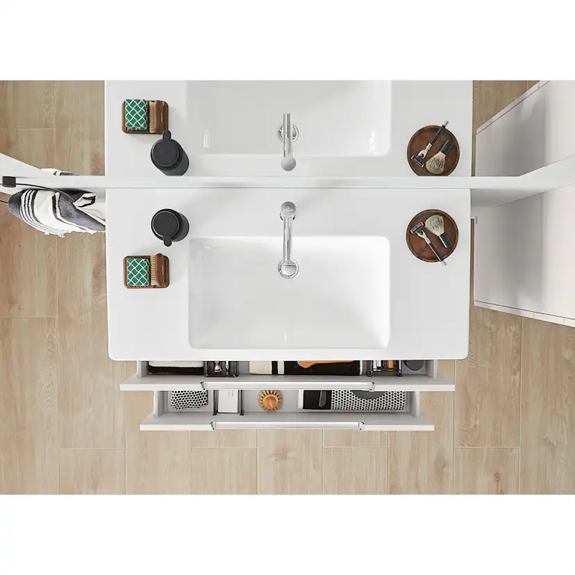 Väggskåp Villeroy & Boch Subway 2.0 med 2 Lådor och 1 Dörr 356 mm