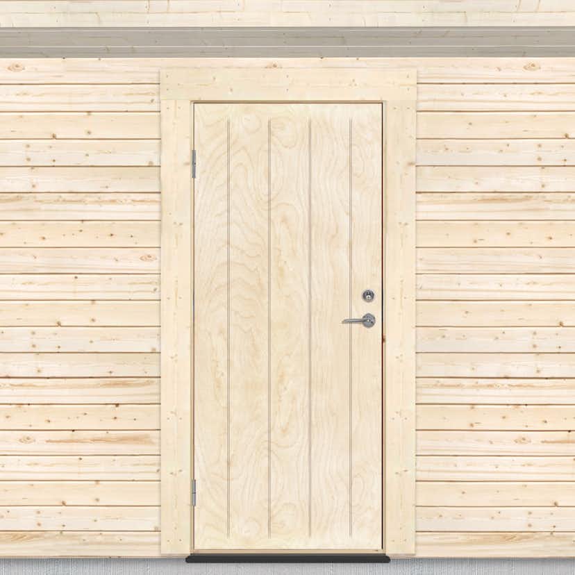 Varmförrådsdörr Sveadörren Obehandlad