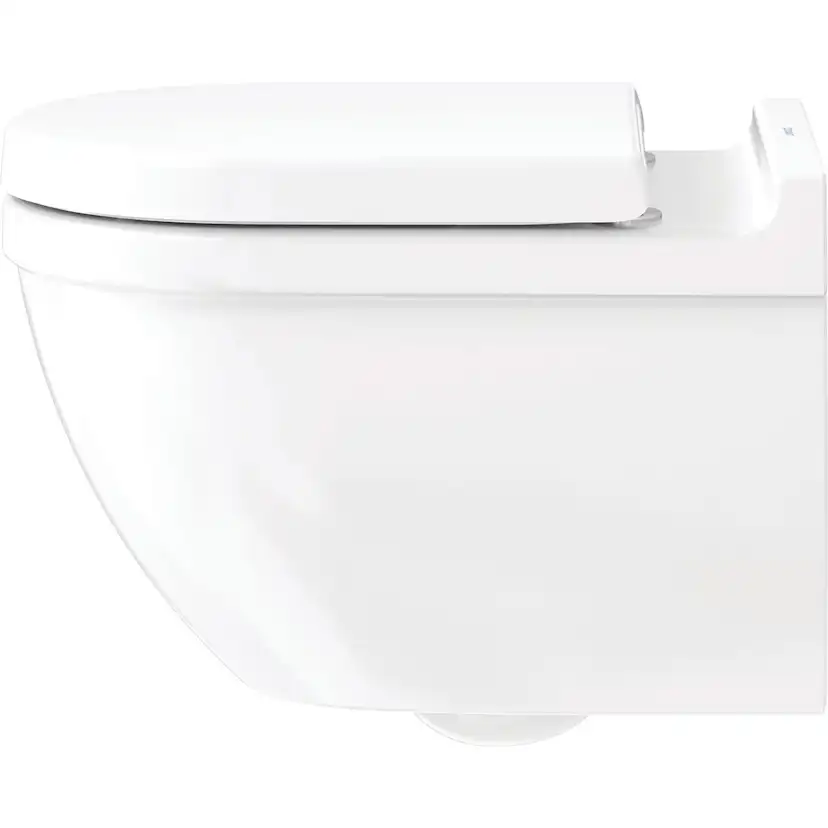 Vägghängd Toalettstol Duravit Starck 3 252709 Rimless utan Toalettsits