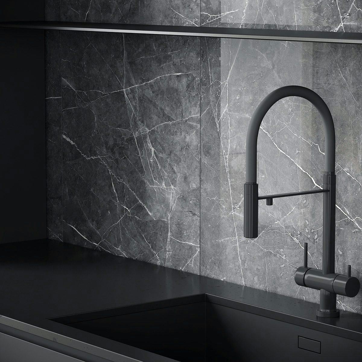 Klinker Venatto Marmor Blank 60x60 cm