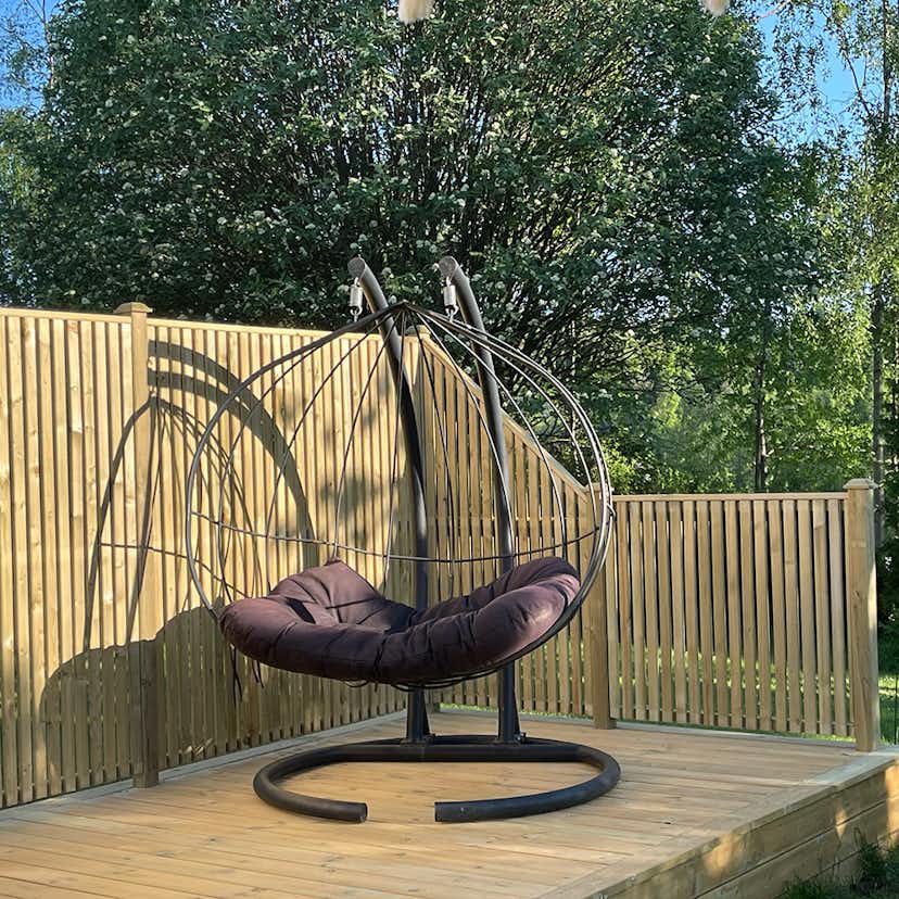 Skärm Jabo Vertikal 5 Tryckimpregnerad Gran 81,5x89 cm FSC (B)