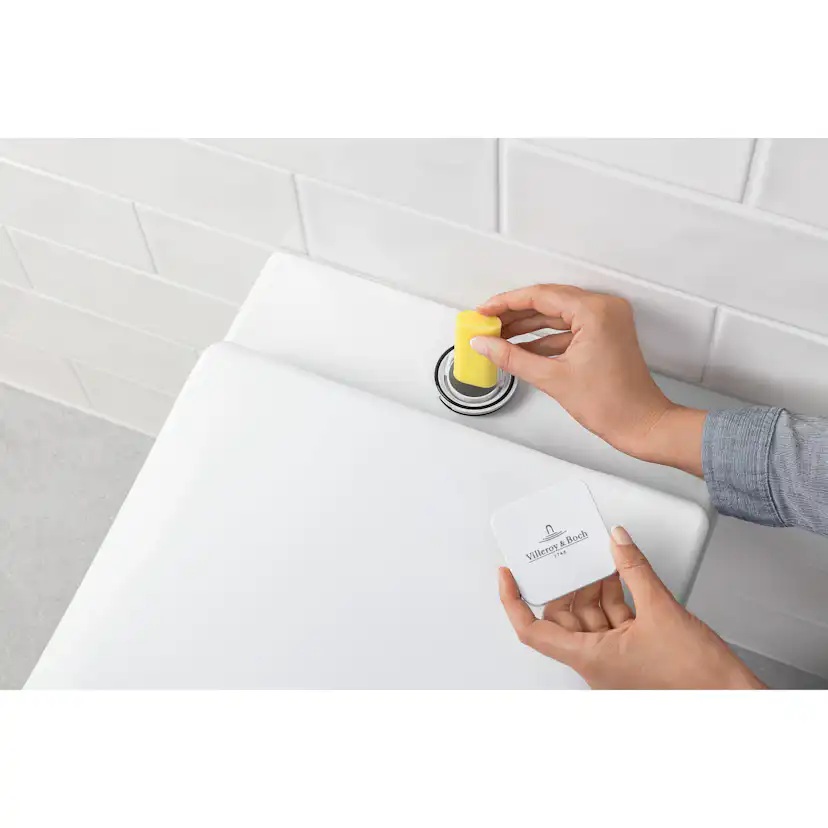 Vägghängd Toalettstol Villeroy & Boch Subway 2.0 med Integrerad Spolknapp