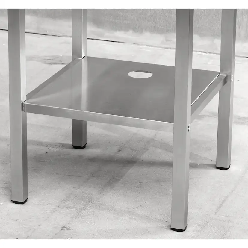 Underhylla Vilan Stainless Rostfri Underhylla med hål