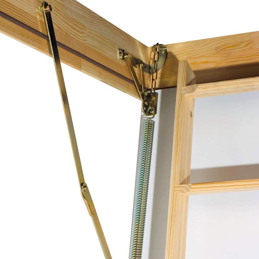 Vindstrappa Fakro LWK 280 Vitmålad Lagerfört