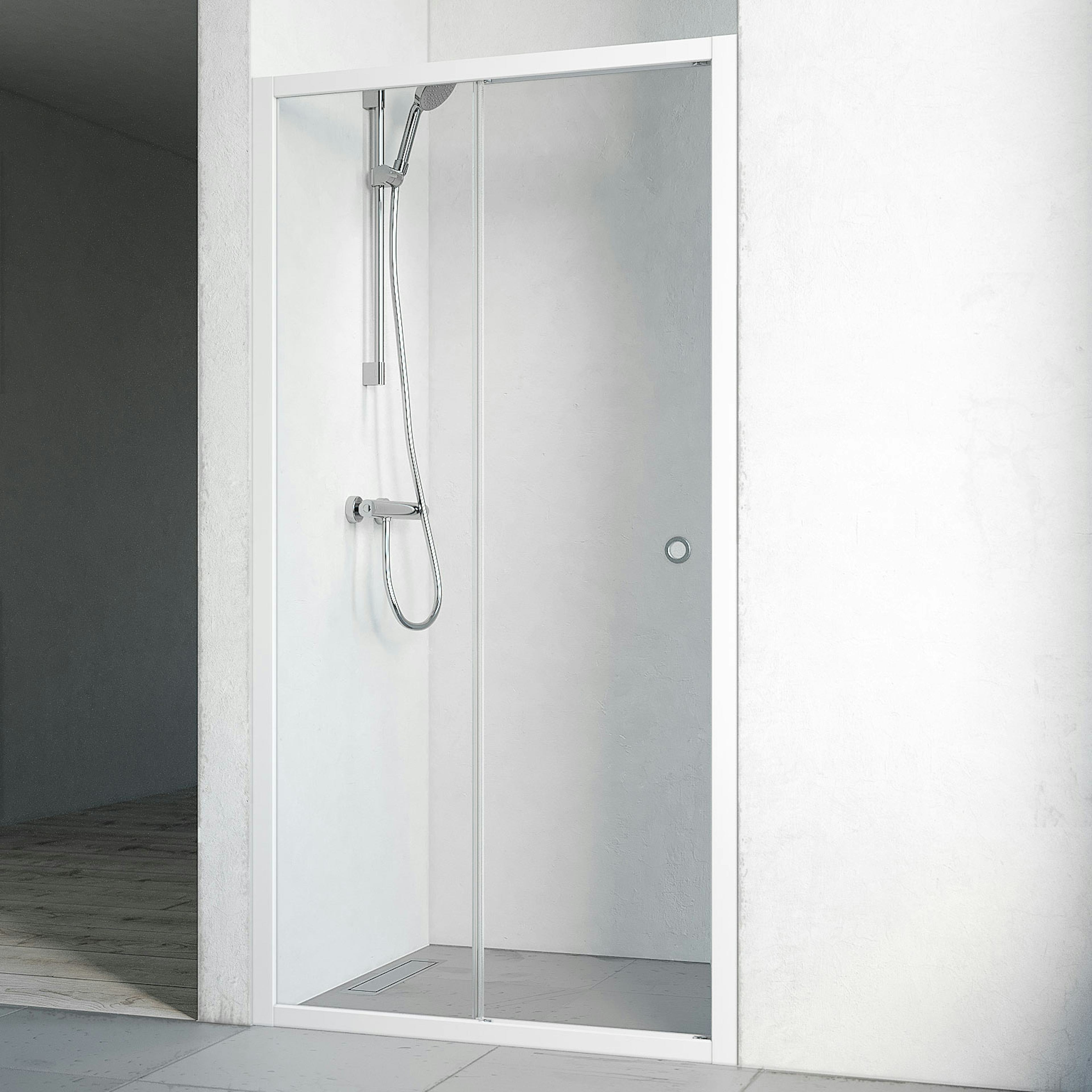 Duschdörr Macro Design Flow Nisch