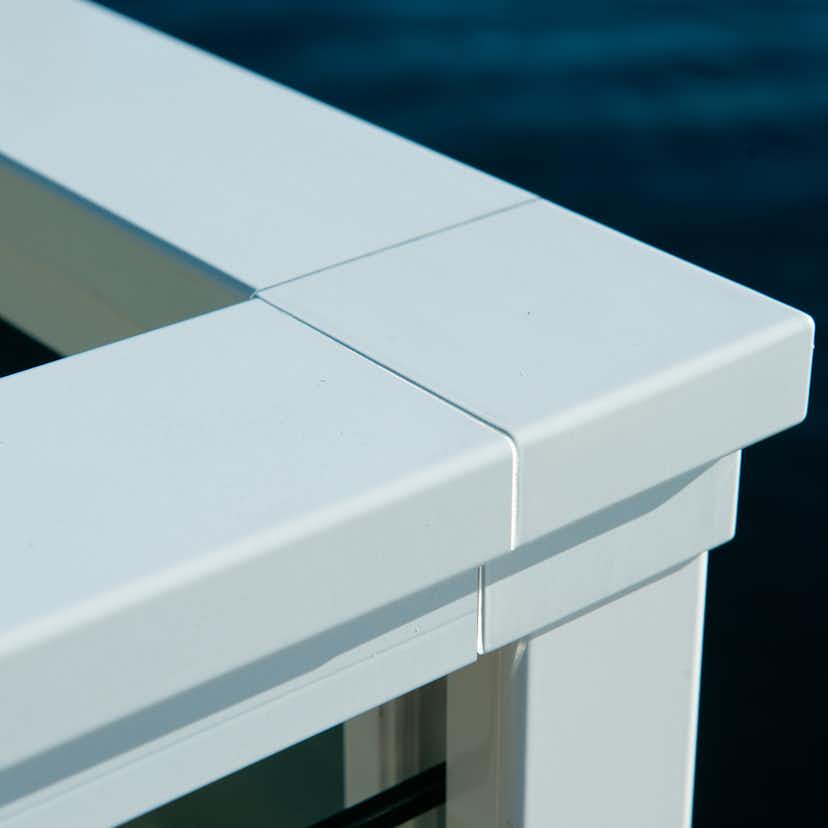 Glasräcke Novoroom Komplett Sektion H-P