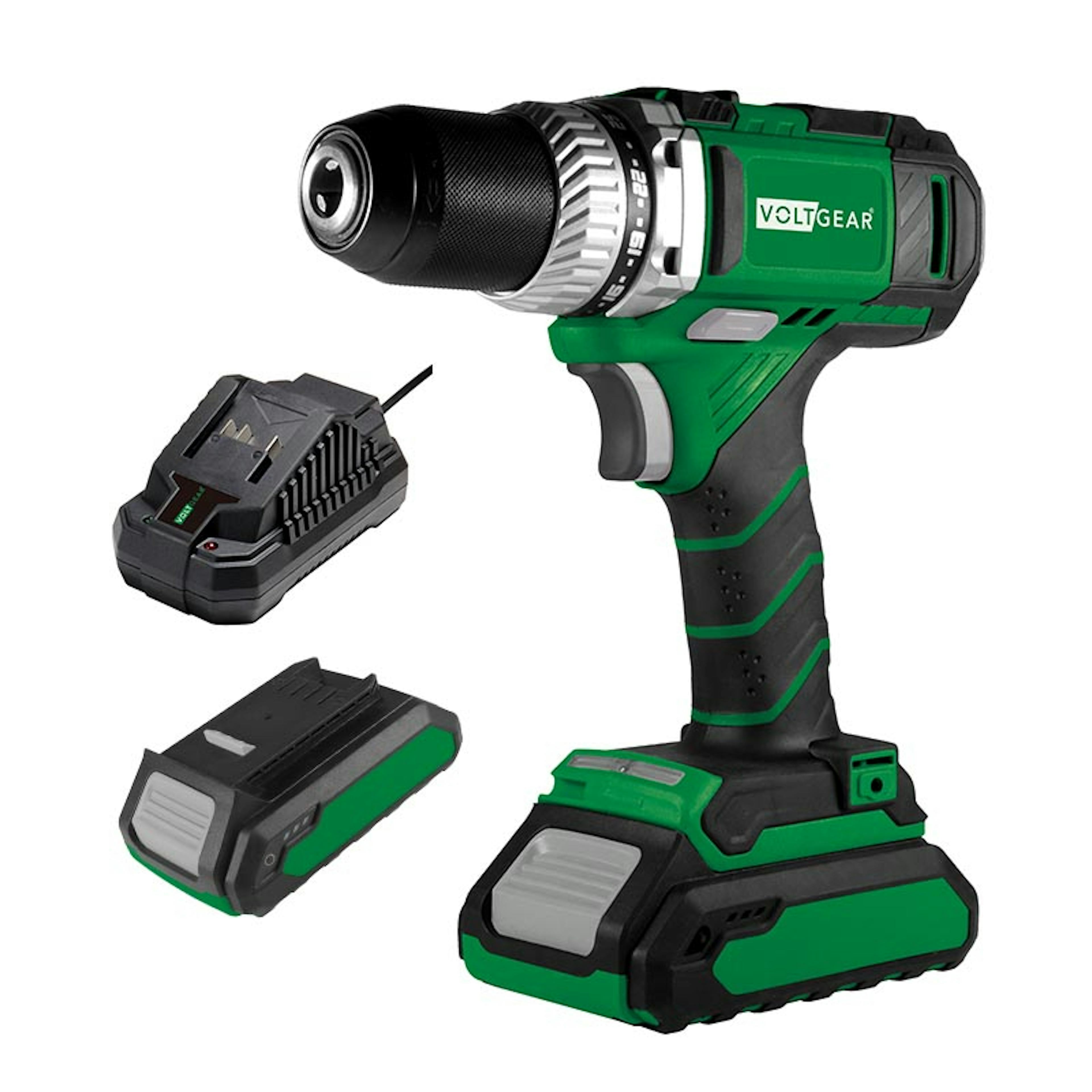 Skruvdragare Voltgear 20V Med Laddare & 2 st Batteri 2Ah