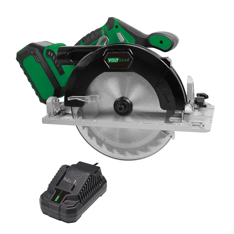 Cirkelsåg Voltgear 20V Borstfri Med Batteri 4Ah & Laddare