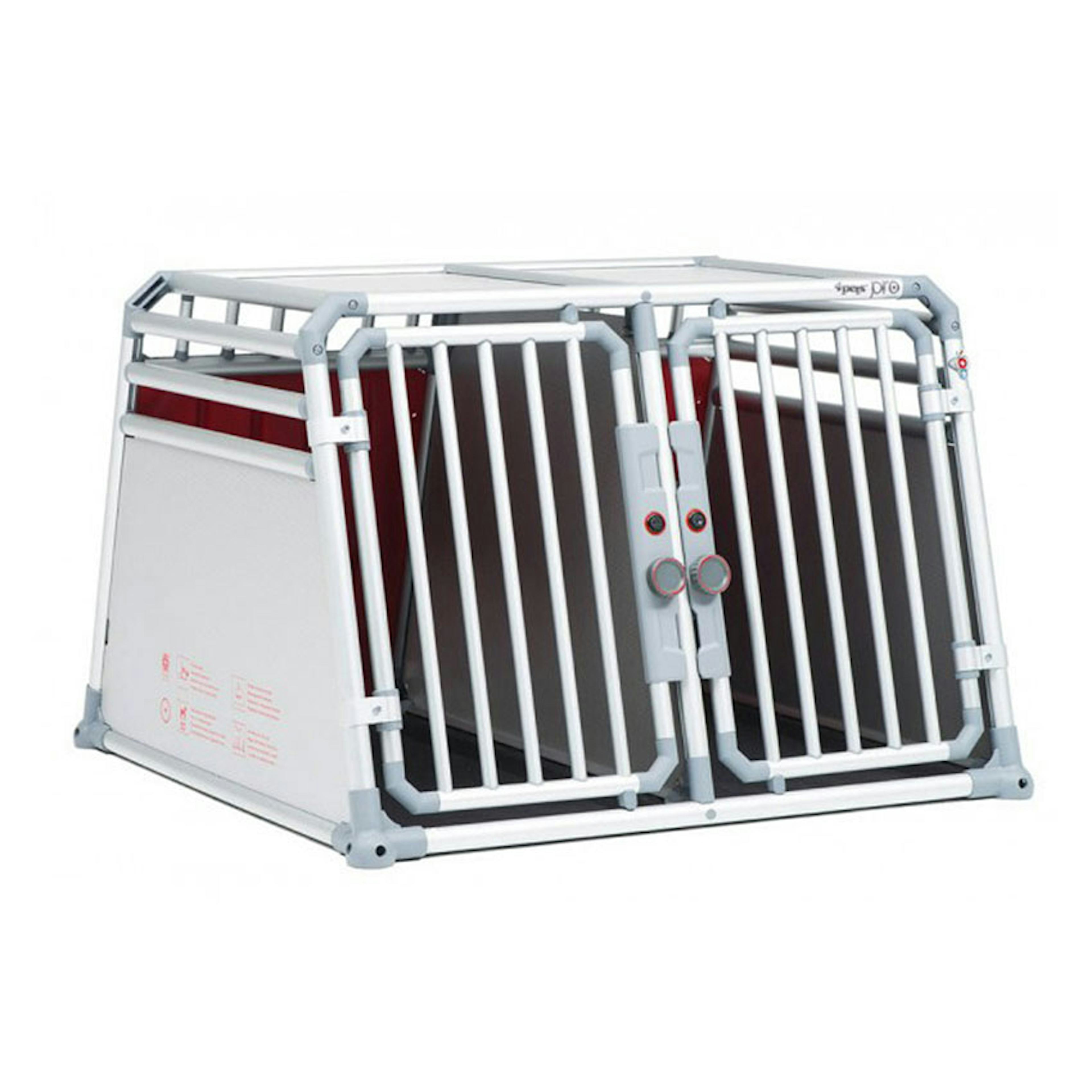 Hundbur 4Pets Pro 22 Dubbel Large