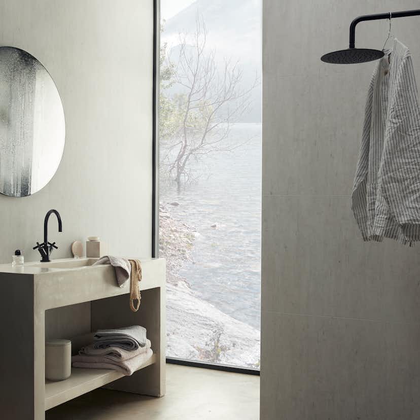 Våtrumsskiva BerryAlloc Wall & Water Brooklyn Betong Slät