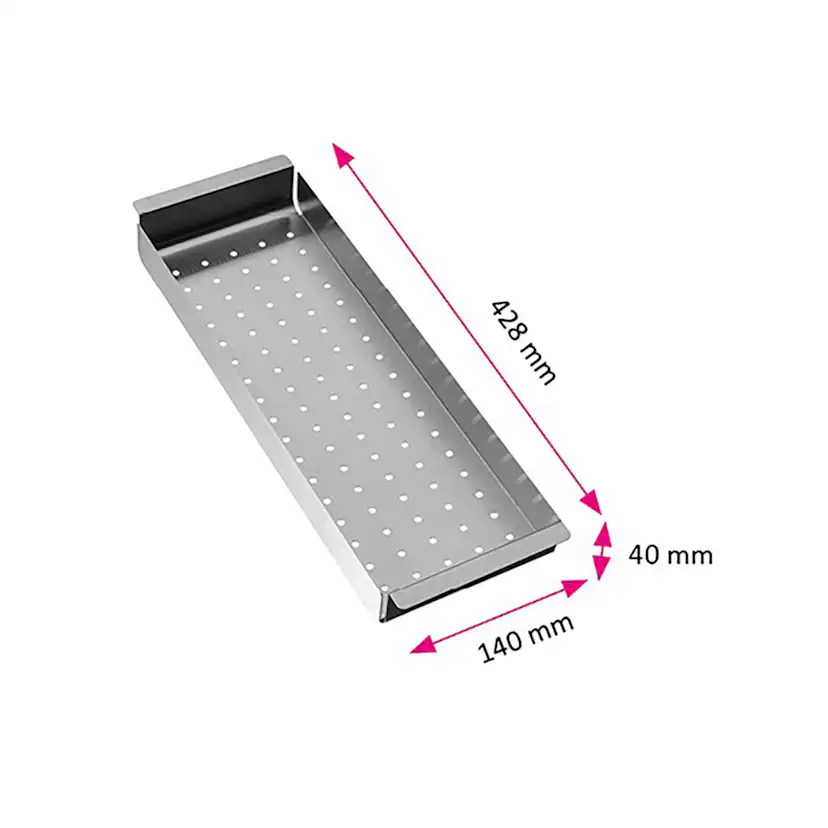 Rensskål Stala Wash-1 Rostfri Sköljskål för Diskho & Köksvask