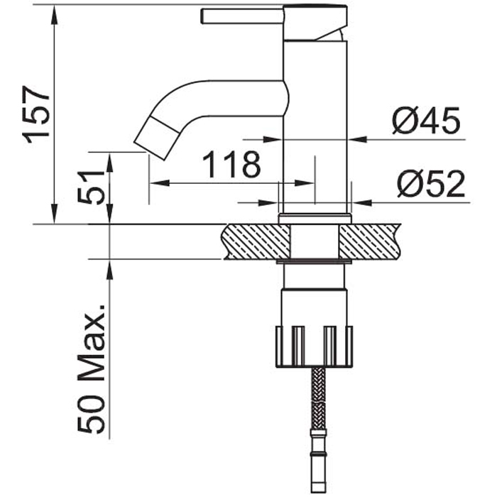 Blandarpaket Scandtap Steel Pleasure 2 med Handdukstork och Accessoarer