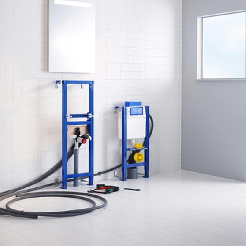 WC-fixtur Gustavsberg Triomont XS Mekanisk