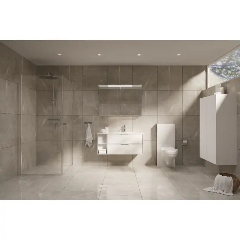 WC-Fixtur Svedbergs Glasbox 120 mm