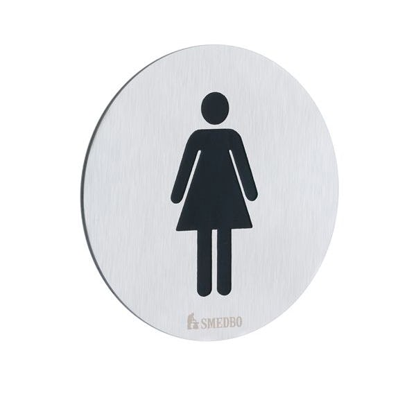 WC-Skylt Smedbo Xtra FS956