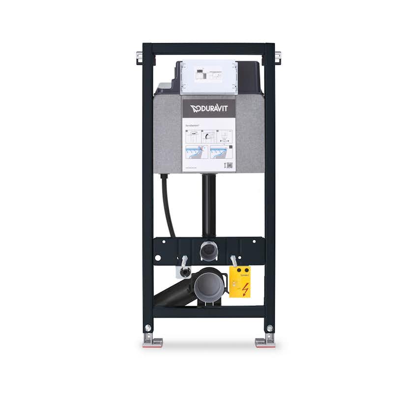 Toalettpaket Duravit ME by Starck med WC-fixtur och Spolplatta