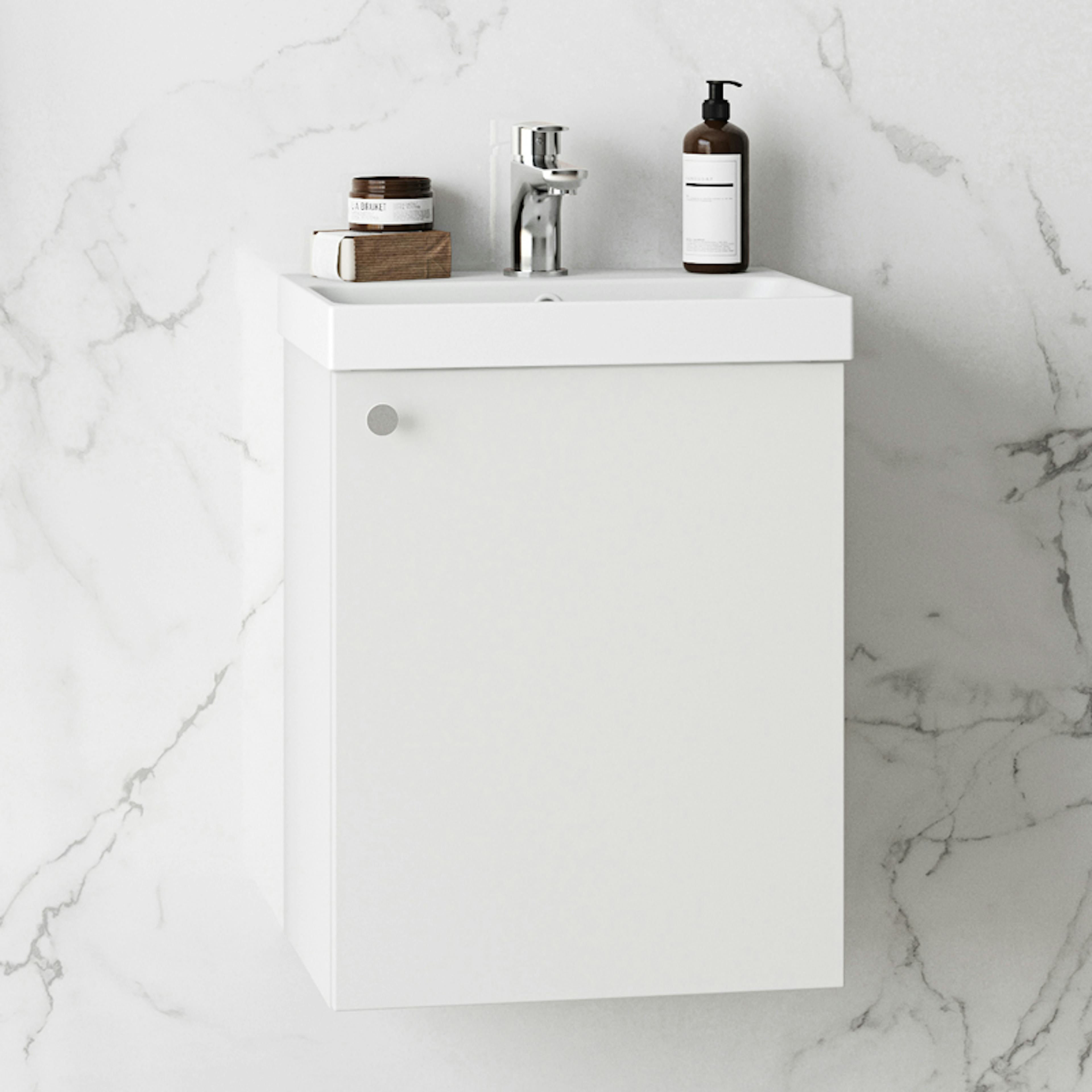 Tvättställsskåp Westerbergs Hed 420 Vit