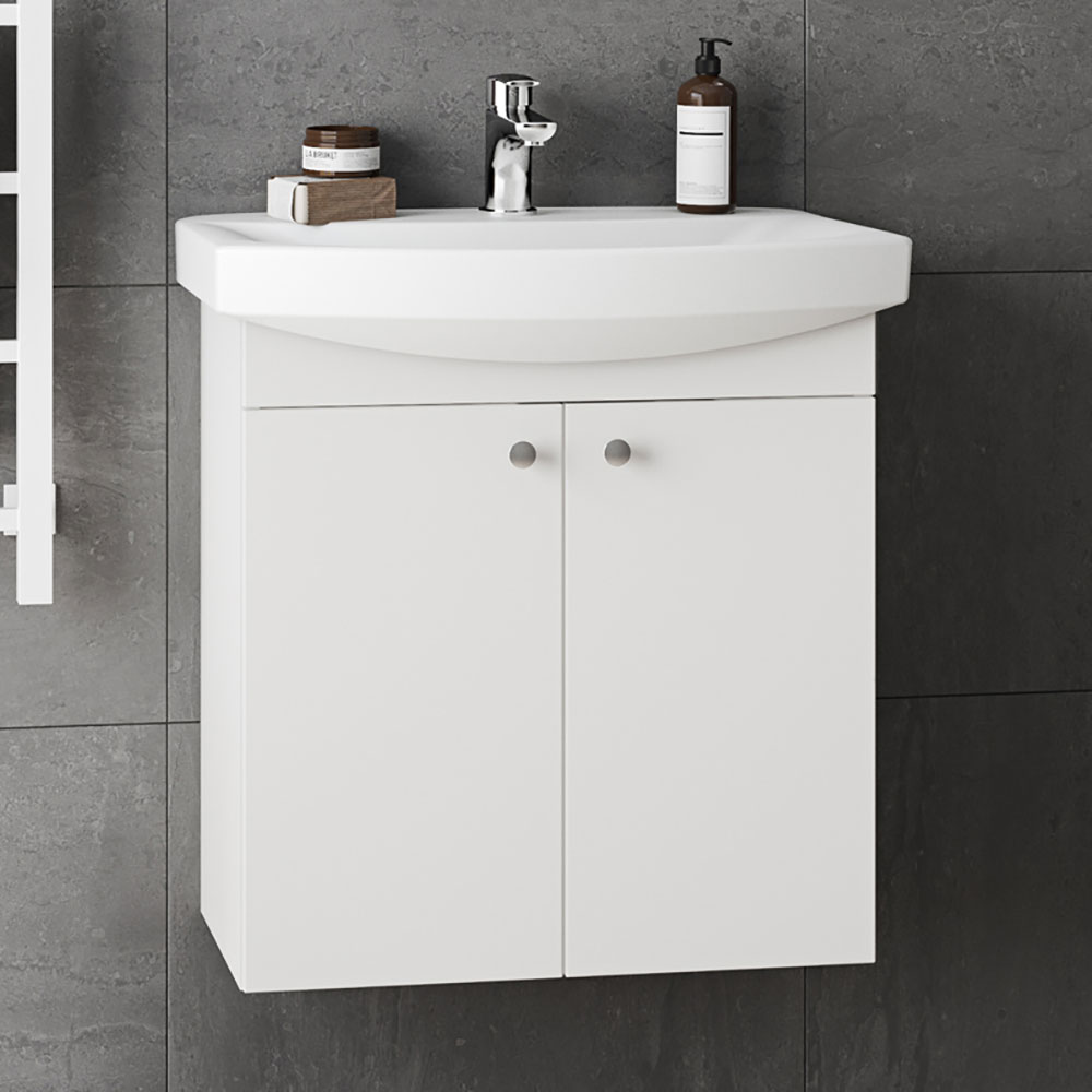 Tvättställsskåp Westerbergs Lycka 600 Vit