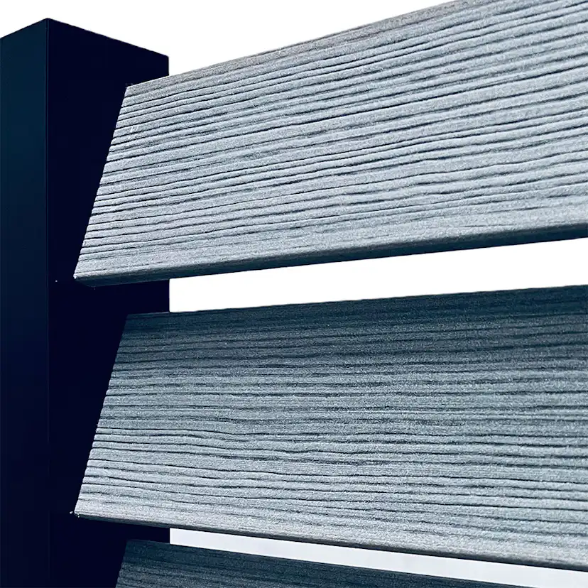 Mellanstolpe Staket Recal Woodplastic