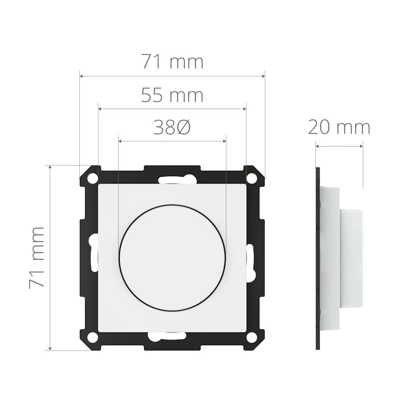 Trådlös Vrid Plejd WRT-01-SW