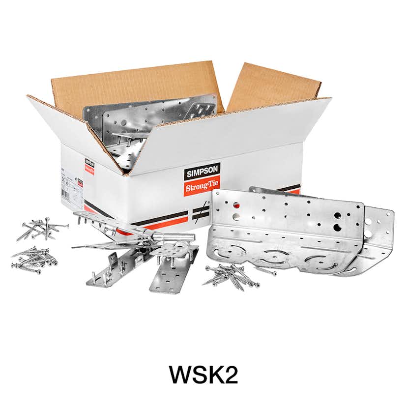 Vindav styvningssy stem Simpson strong Tie WSK2