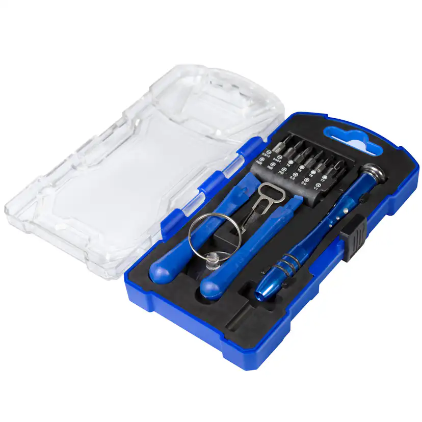 Skruvmejselset/Reparationskit LogiLink 17 delar