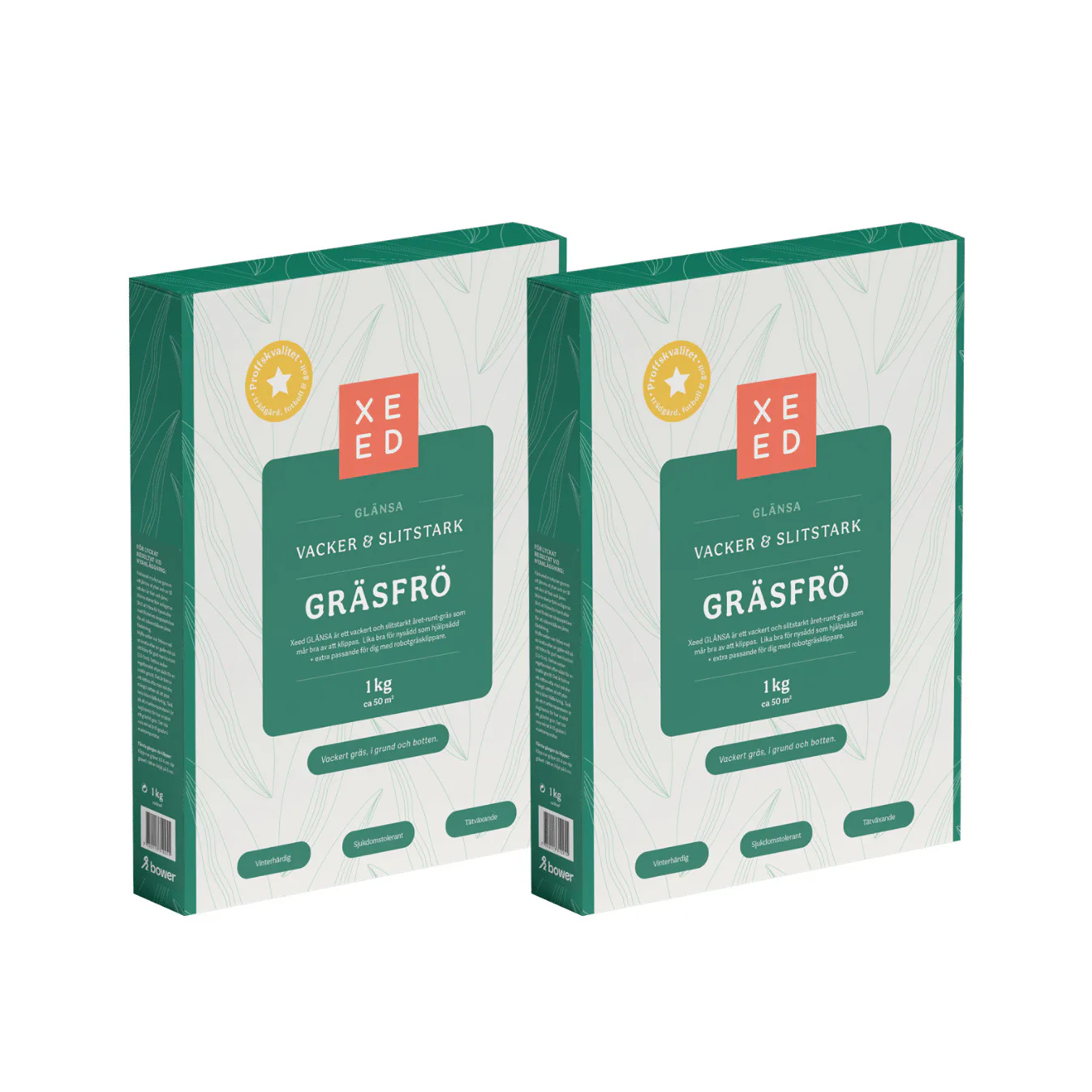 Gräsfrö Xeed Glänsa Paketerbjudande 2 kg