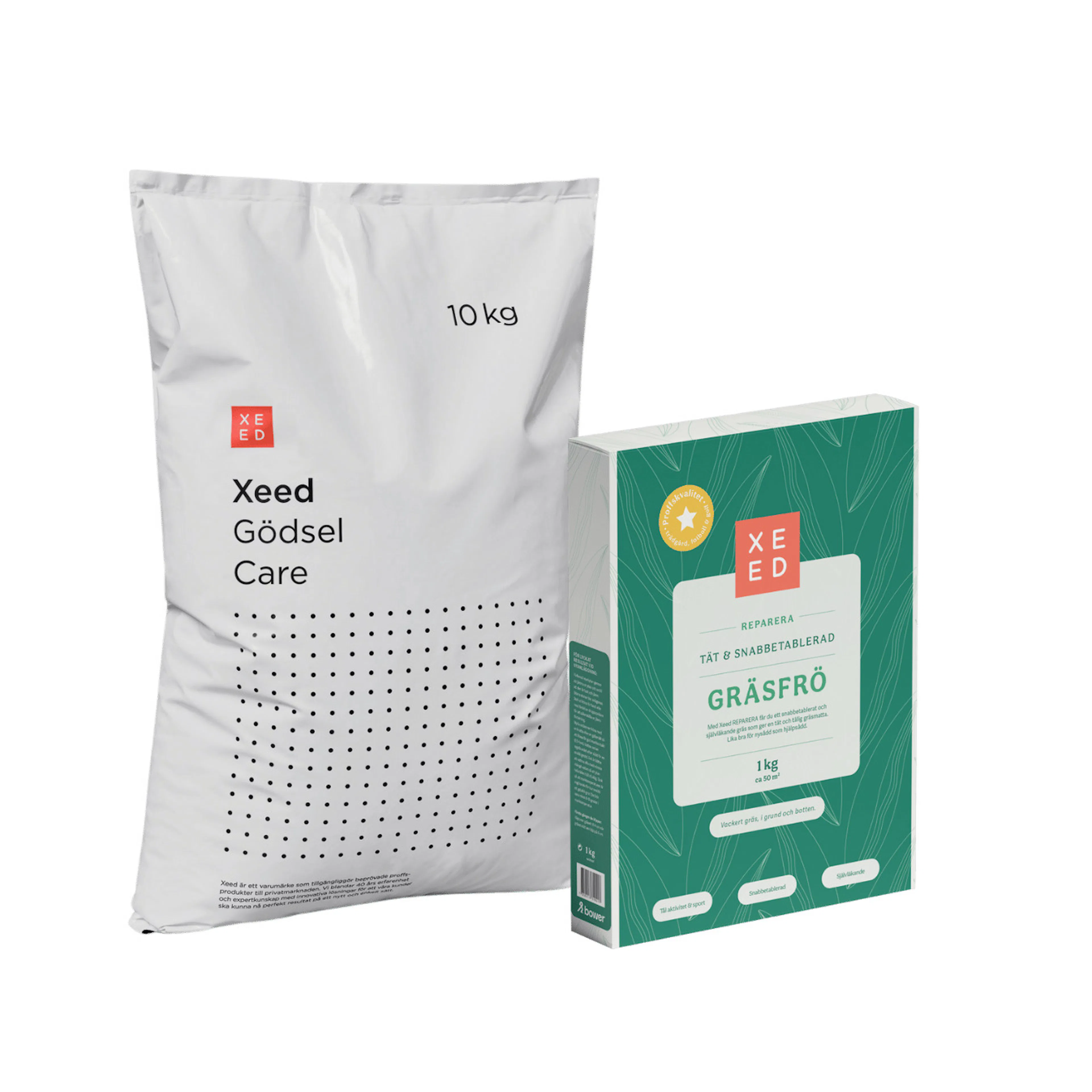 Gödsel Xeed Höstpaket Med Gräsfrö Organiskt 350 kvm