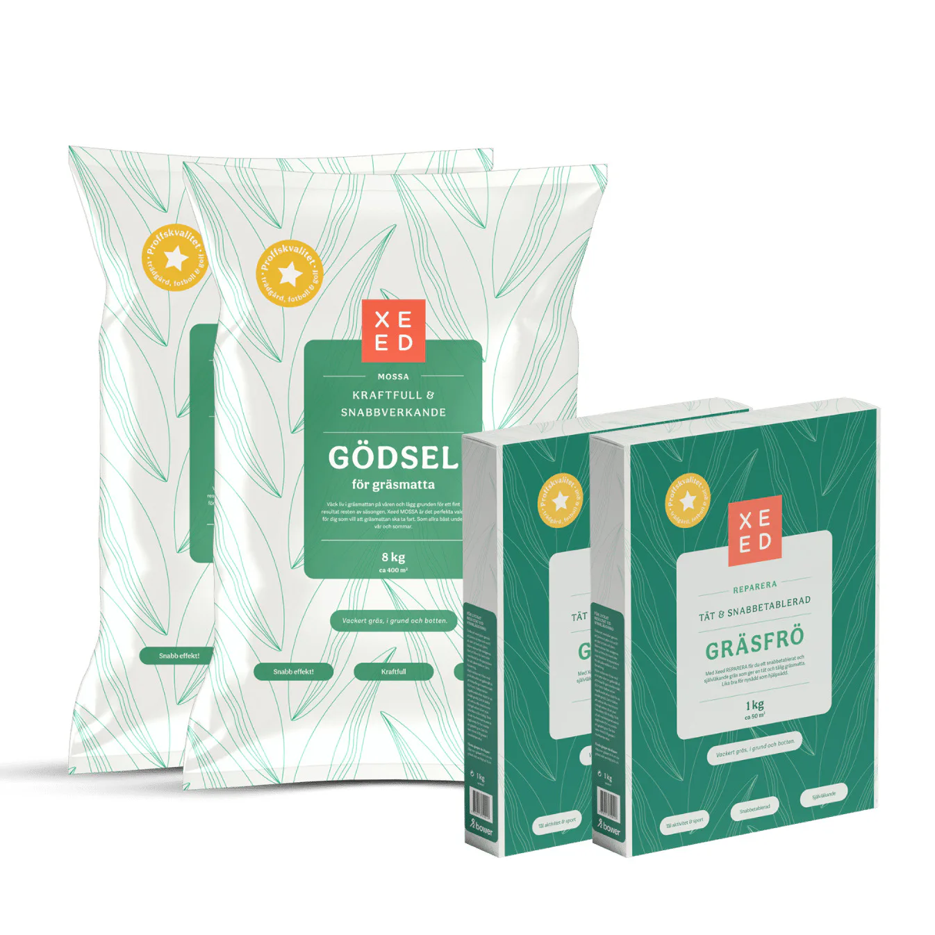 Gödsel Xeed Höstpaket Med Gräsfrö Mineral 700 kvm