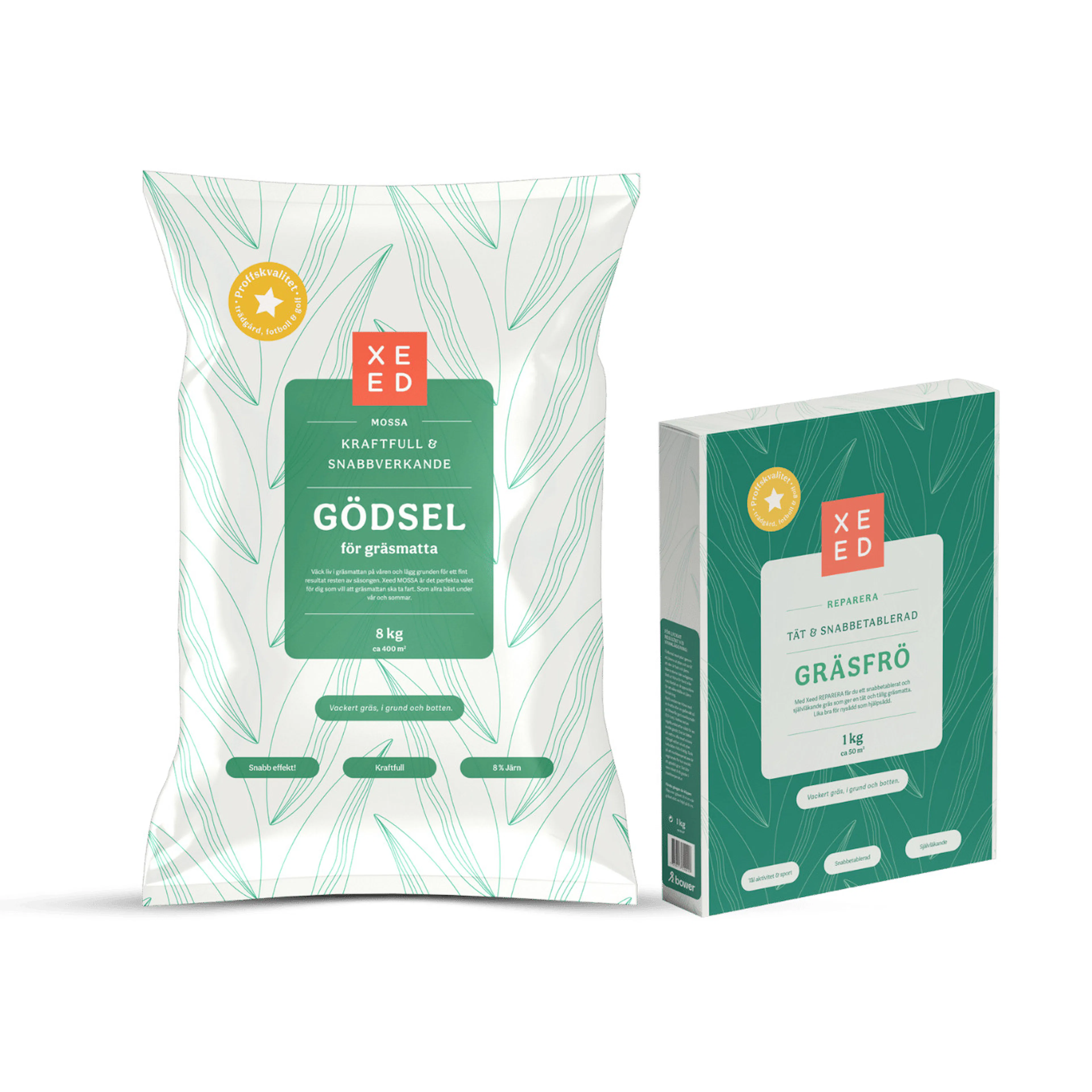 Gödsel Xeed Höstpaket Med Gräsfrö Mineral 350 kvm