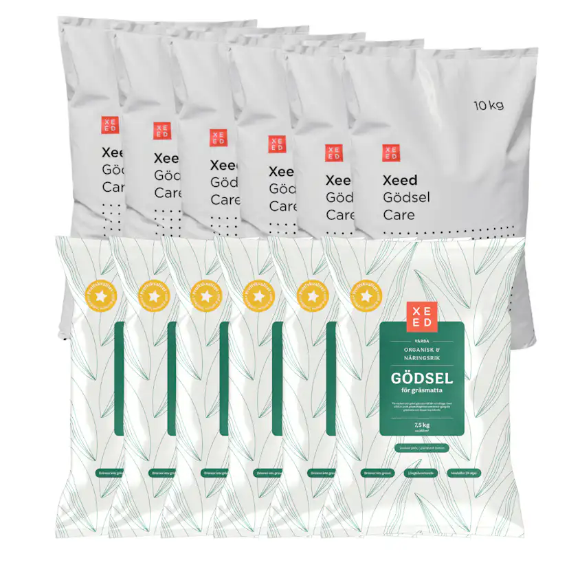 Gödsel Xeed Säsongspaket Organiskt 1050 kvm