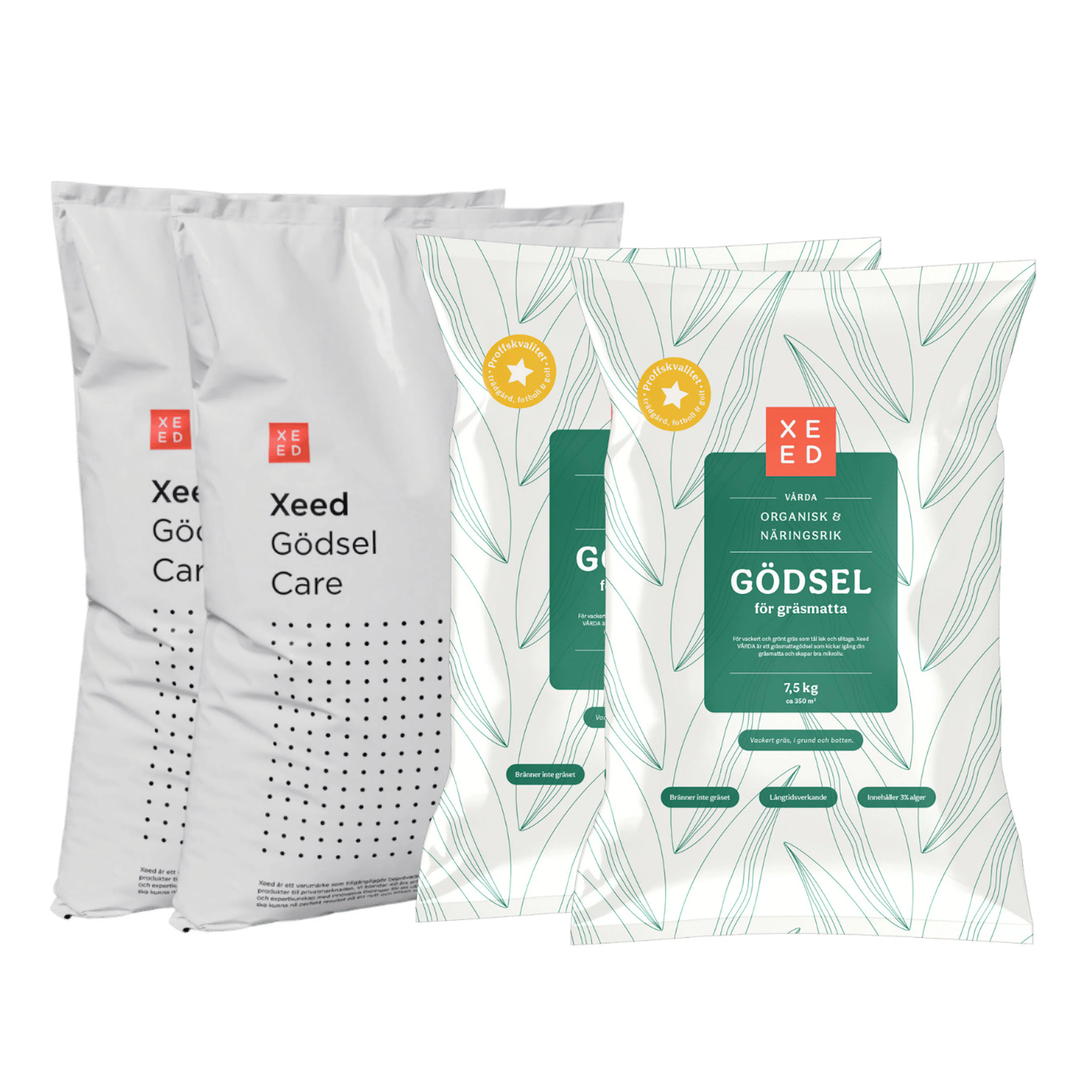 Gödsel Xeed Säsongspaket Organiskt 350 kvm