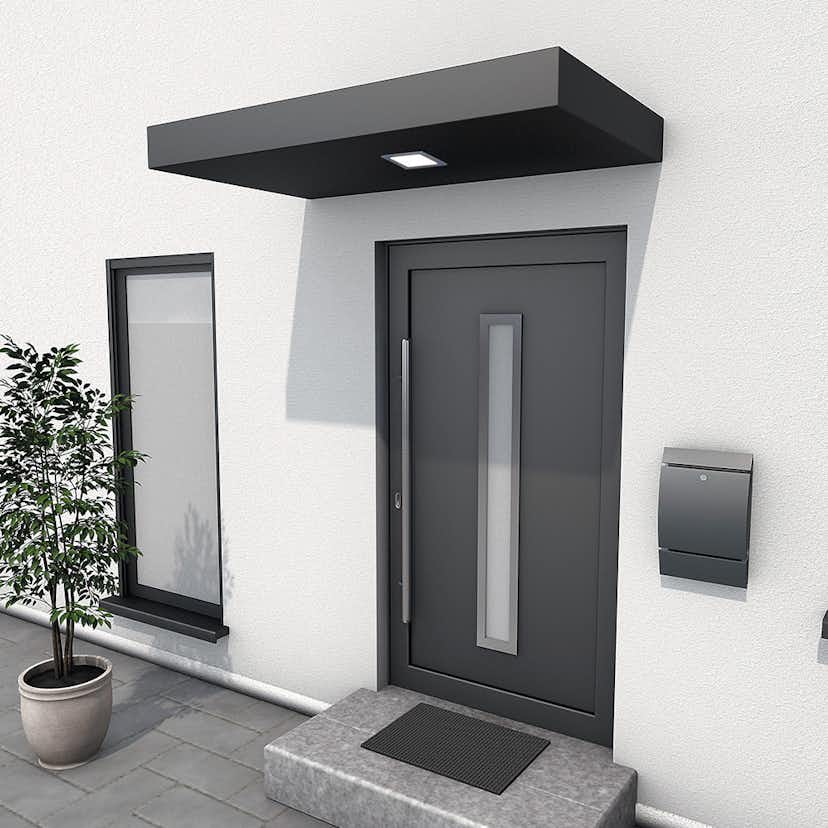 Entrétak gop Block BS 200 Aluinium Antracit