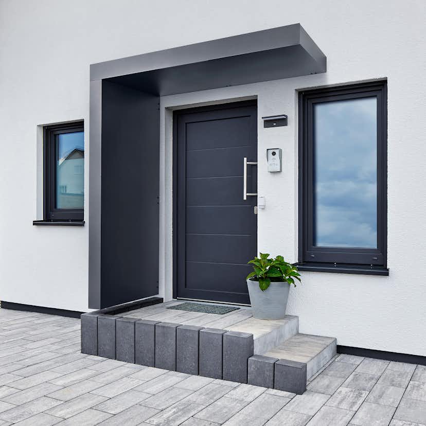 Vindskydd Gop Block BS220 Alu Antracit