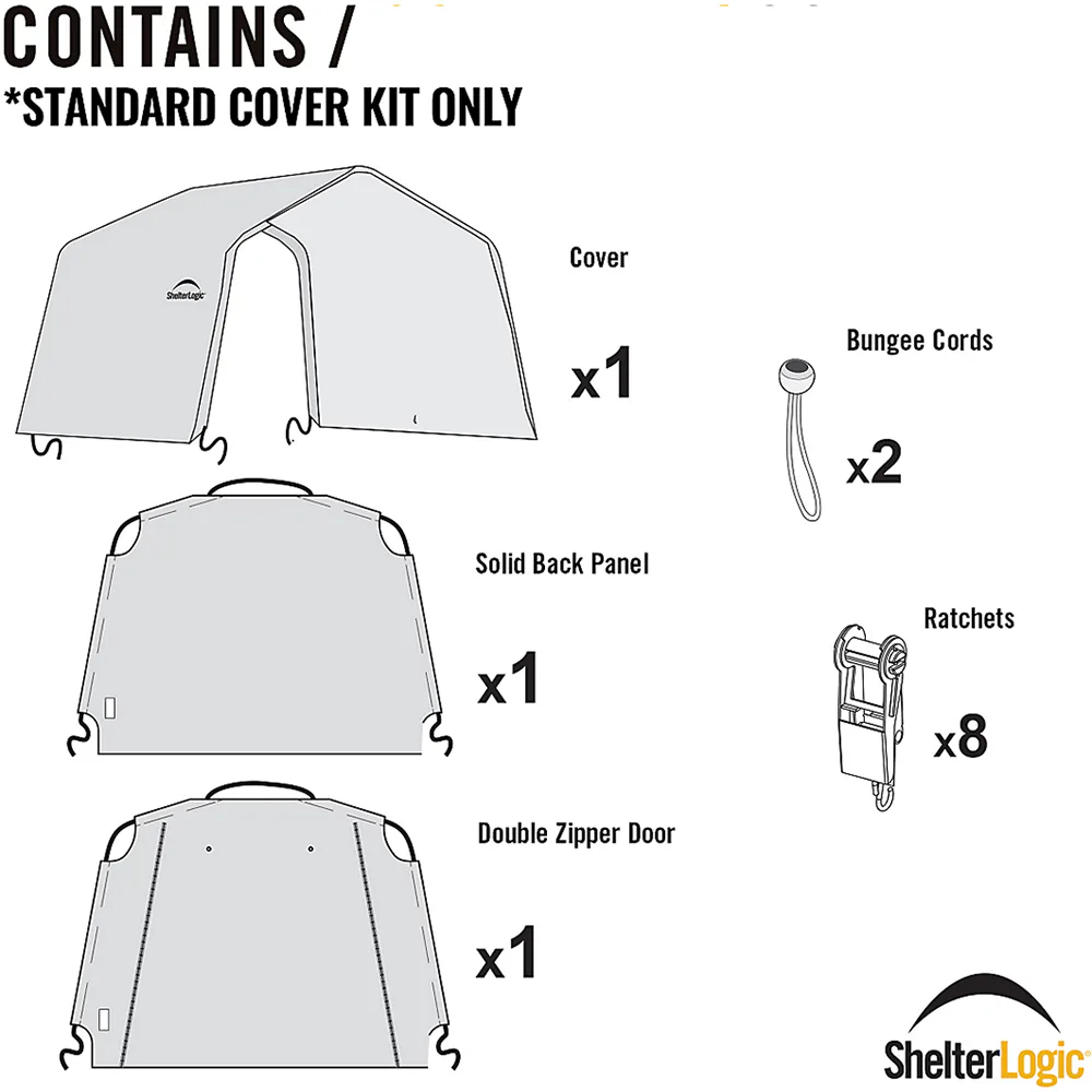 Duk gop Till Original Förvaringstält Grå