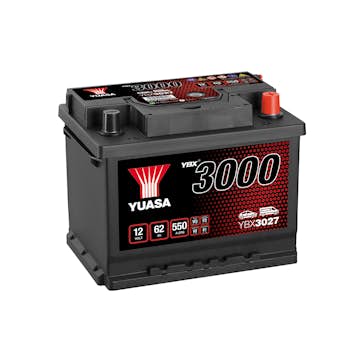 Startbatteri Yuasa 3000 62Ah 550A