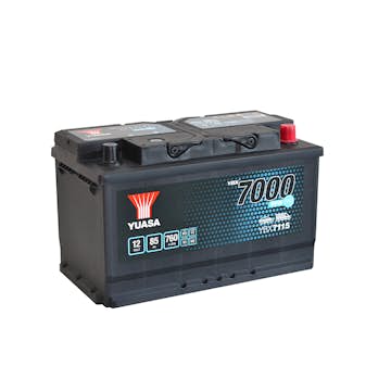 Startbatteri Yuasa 7000 EFB (Start-stopp) 85Ah 760A