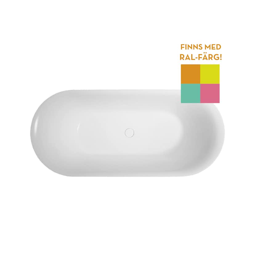 Badkar Swebad Ystad Solid Surface