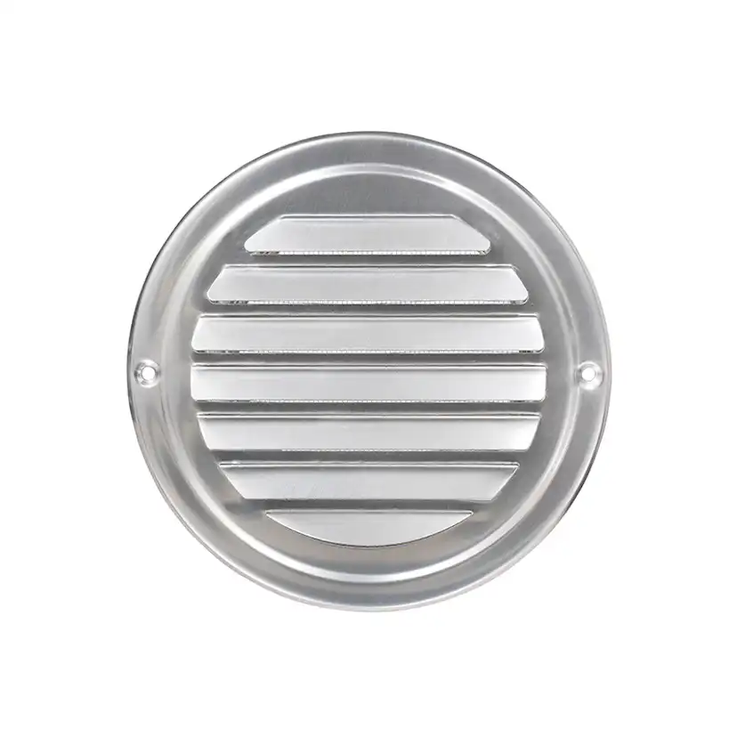 Ytterväggsgaller Klimatfabriken Rostfri Ø100